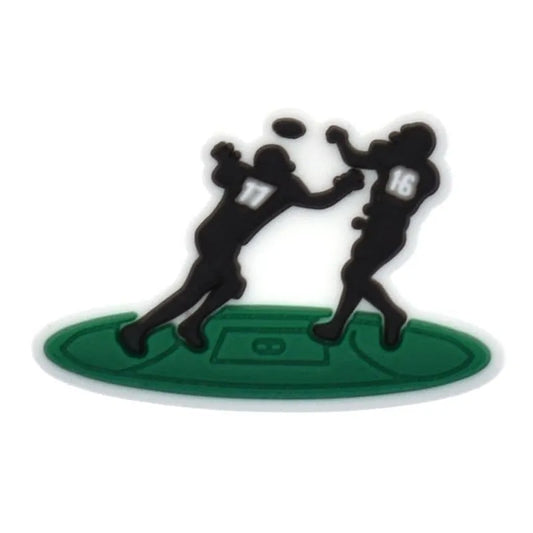 Pass The Ball American Football Shoe Charm