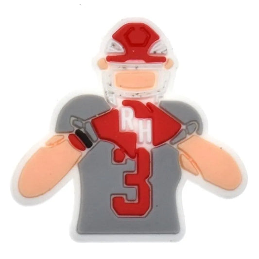 I'M Ready Now American Football Shoe Charm
