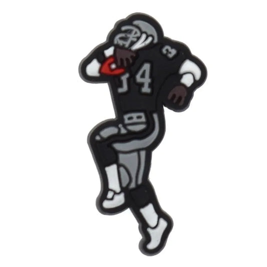 Going For Touchdown American Football Shoe Charm