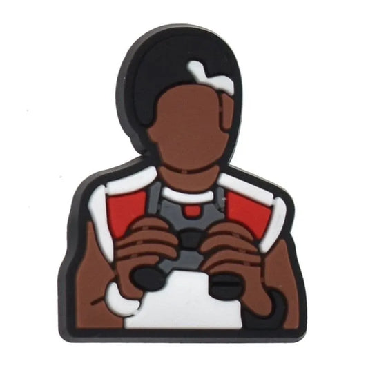 Lucas Sinclair No Face With Binoculars Stranger Things Shoe Charm