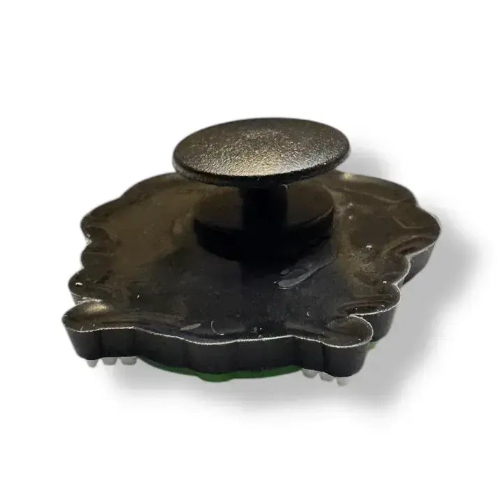 Green Faced Witch Shoe Charm