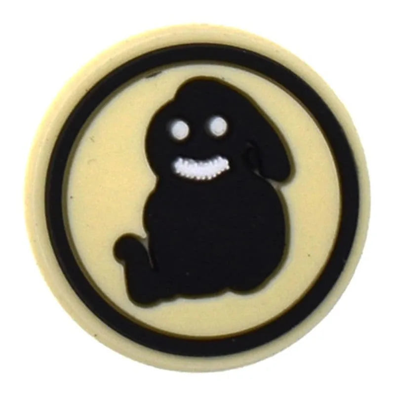 Ghoul Badge Shoe Charm