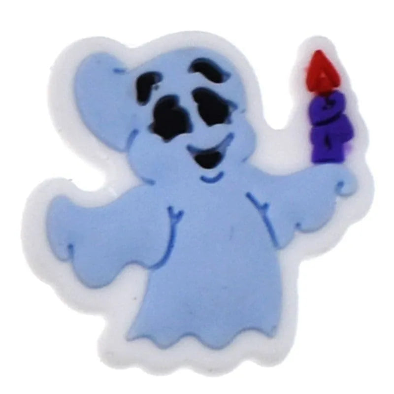 Candle Sheet Spook Shoe Charm
