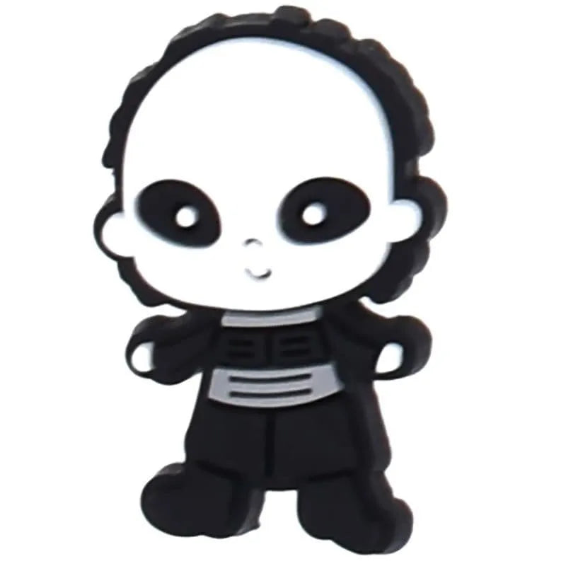Black Eyes Ghoul Shoe Charm