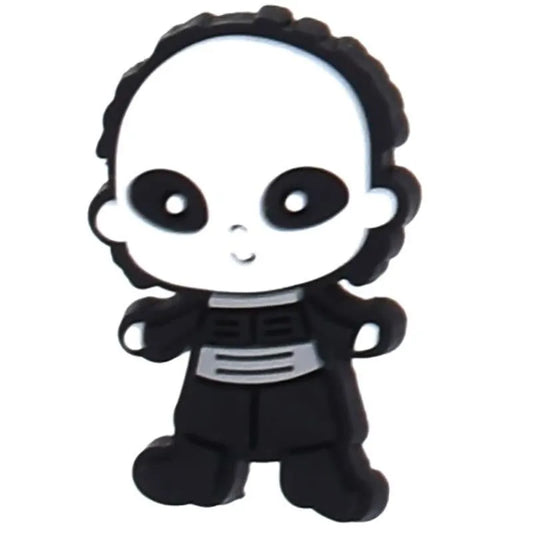 Black Eyes Ghoul Shoe Charm