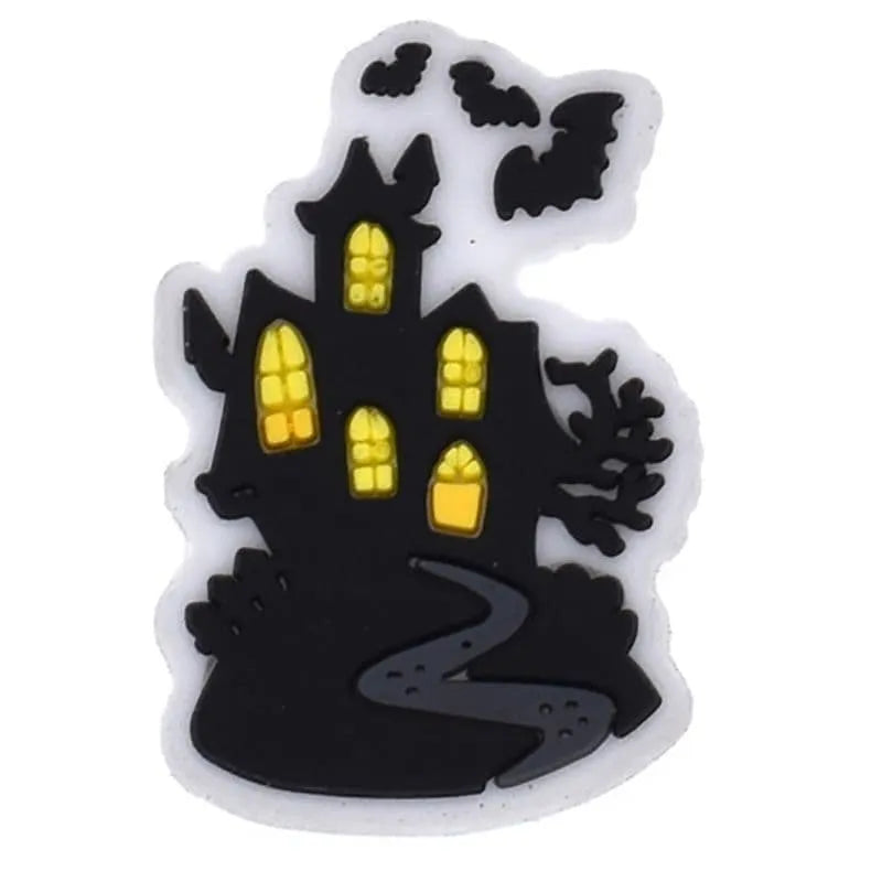 Haunted House Shoe Charm