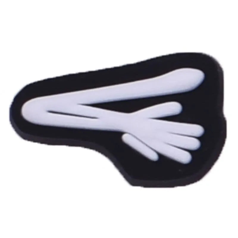 Skeleton Right Arm Shoe Charm