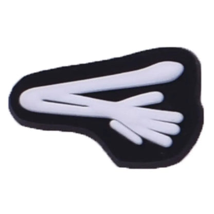 Skeleton Right Arm Shoe Charm