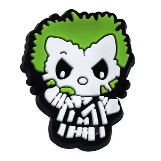 Green Hair Rag Doll Shoe Charm