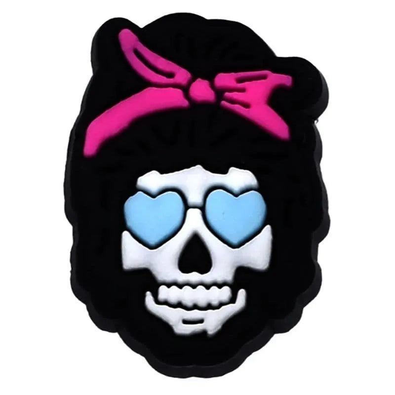 Hairy Head Shoe Charm