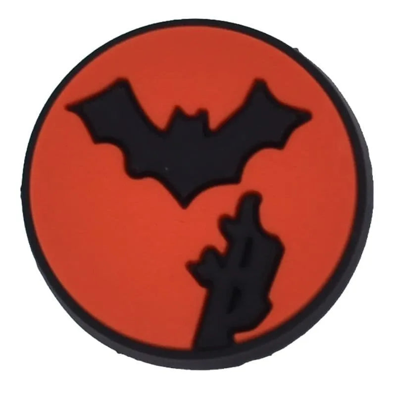Bat Moon Shoe Charm