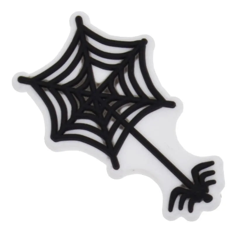 Spiders Web Shoe Charm