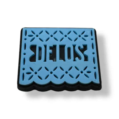 Los Muertos Sign Shoe Charm