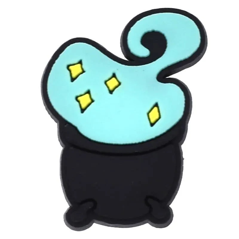 Boiling Cauldron Shoe Charm