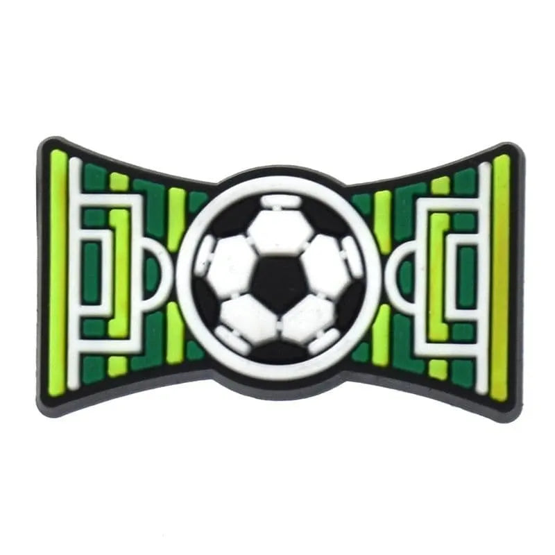 Kick Off Time Football Shoe Charm