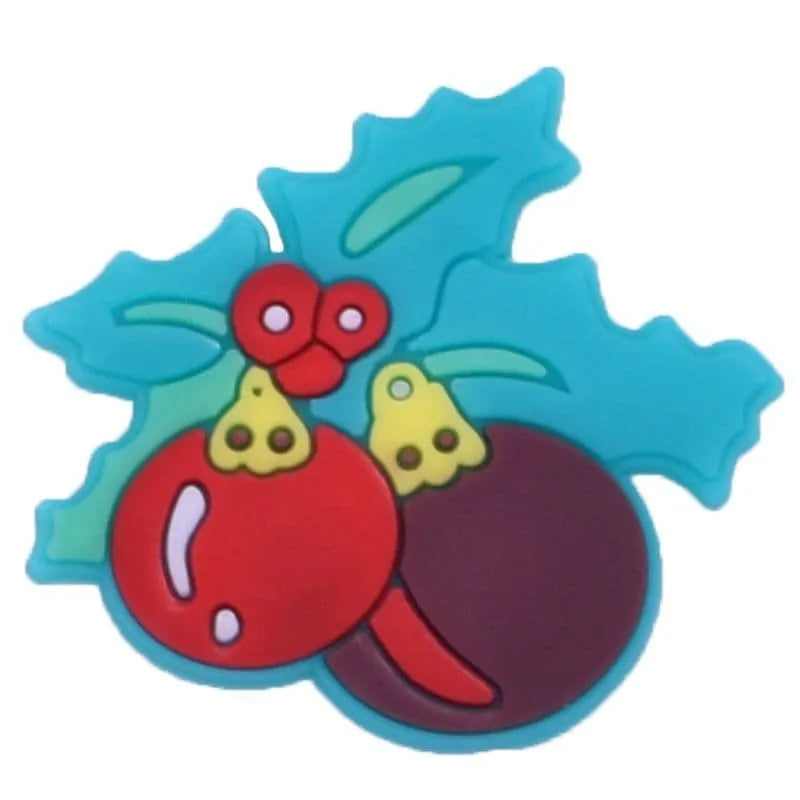 Holly With Baubles Shoe Charm