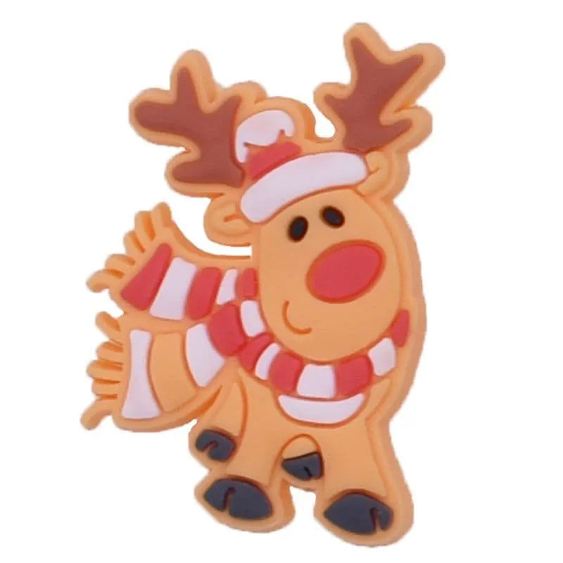 Happy Reindeer Shoe Charm