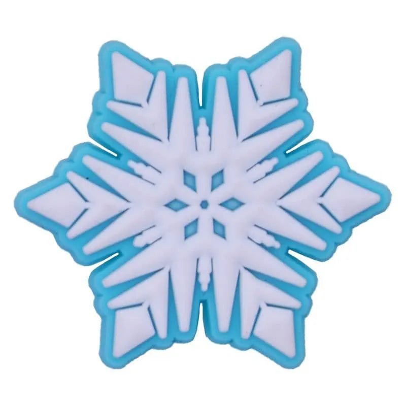 Snowflake Shoe Charm