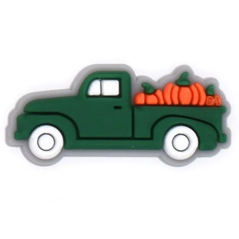 Green Truck Shoe Charm