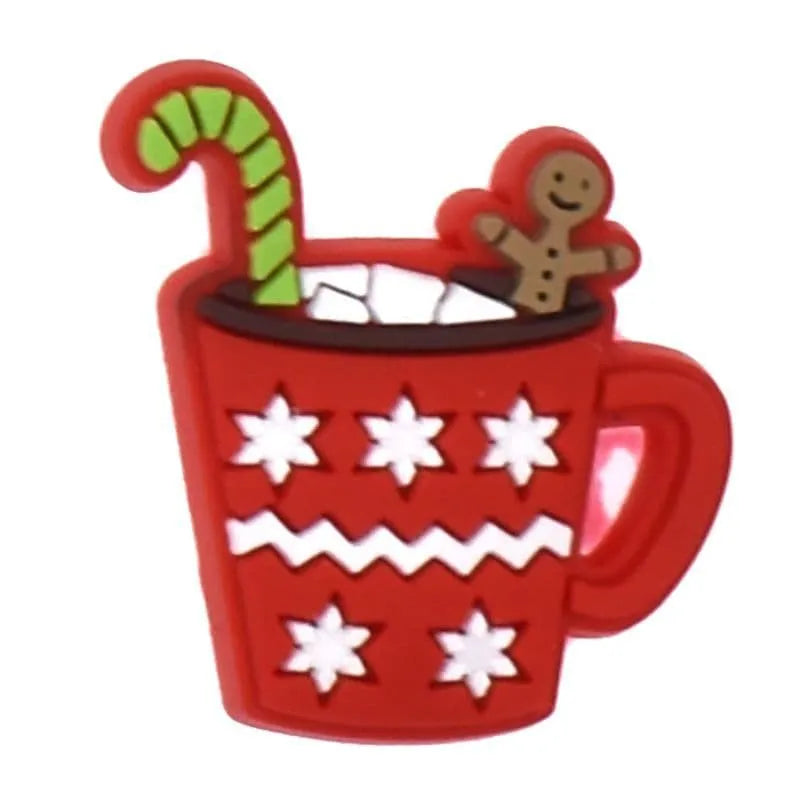 Christmas Drink Shoe Charm