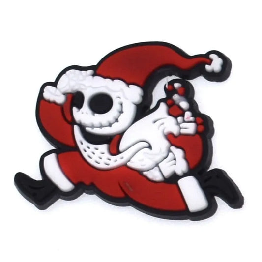Jack Skellington Santa Shoe Charm
