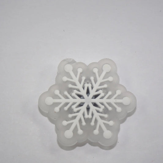 Snowflake Chrystal Shoe Charm