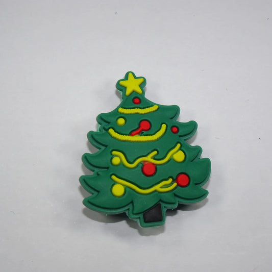 Christmas Tree Star Shoe Charm