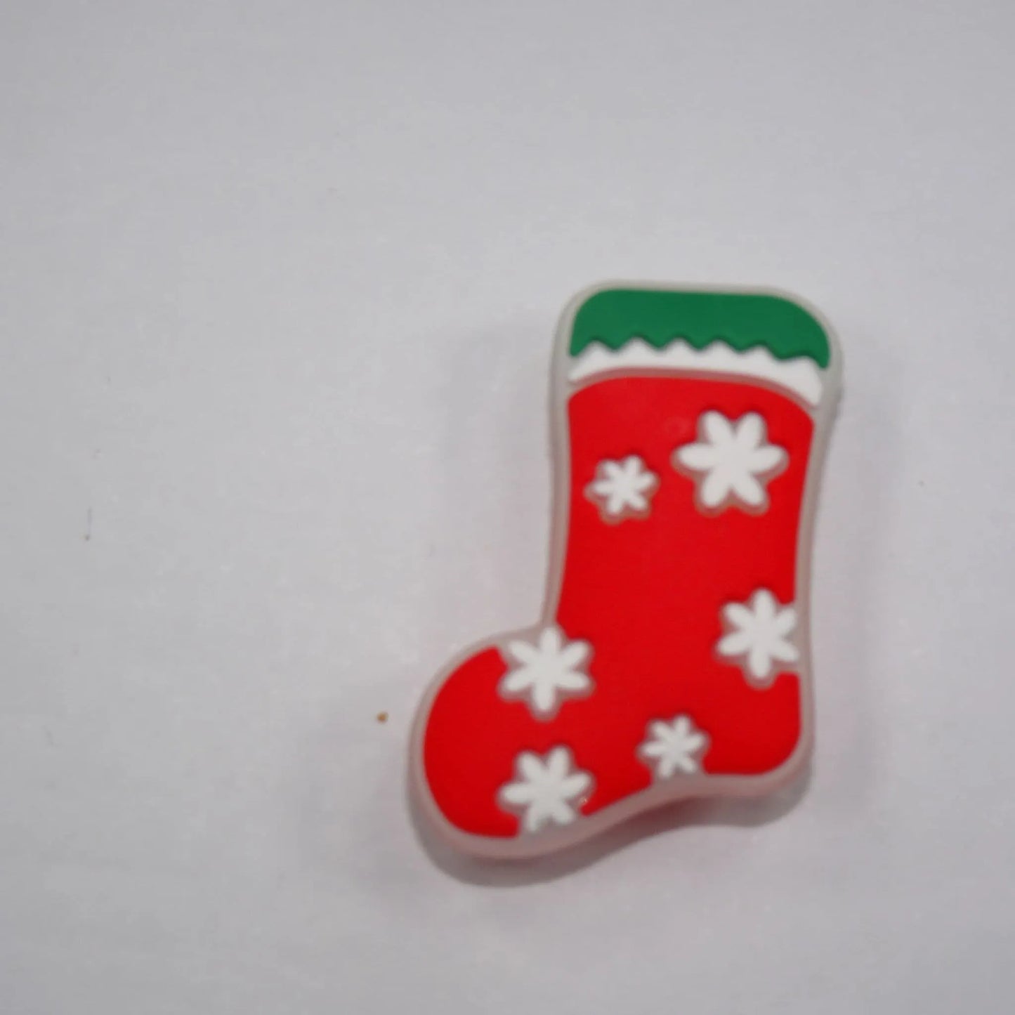 Glow In The Dark Present Stocking Shoe Charm