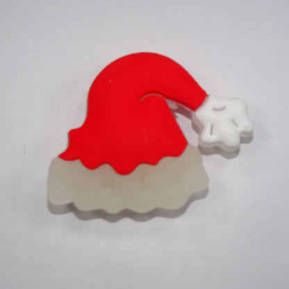 Glow In The Dark Santa'S Hat Shoe Charm