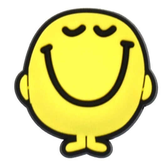 Mr Happy Mr Men & Little Miss Shoe Charm