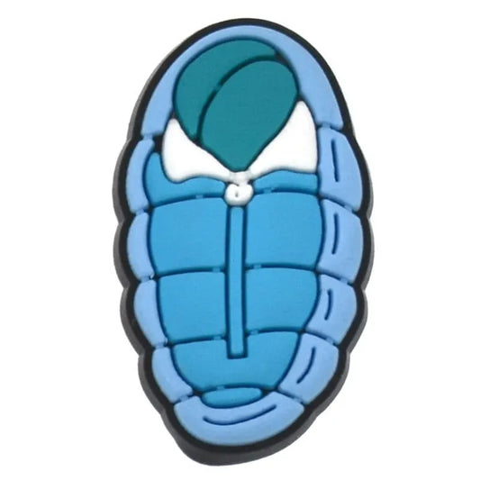 Sleeping Bag Camping Shoe Charm