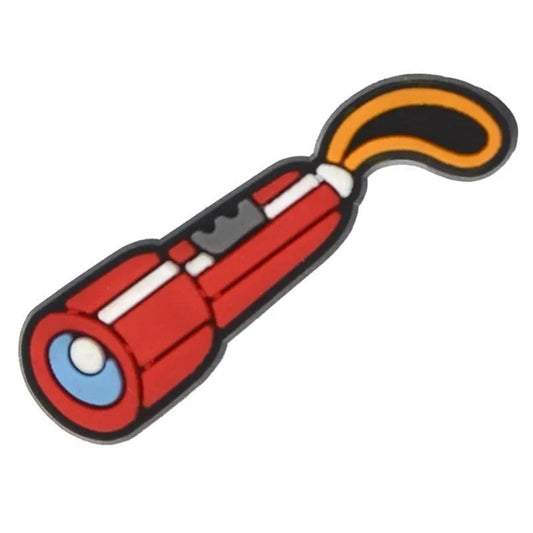 Flashlight Torch Camping Shoe Charm