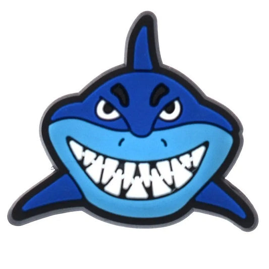 Smiler Sharks Shoe Charm