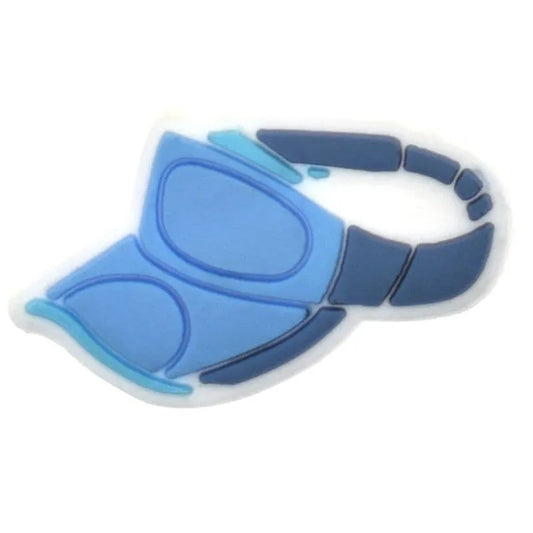 Sunscreen Visor Golf Shoe Charm