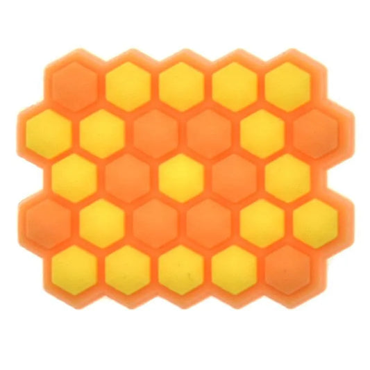 Golden Honeycomb From Honey Bee Shoe Charm
