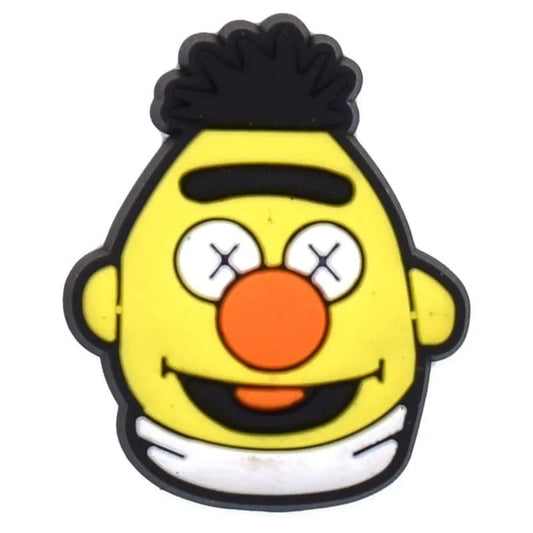 Smiling Bert From Sesame Street Shoe Charm