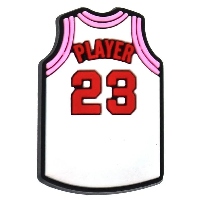 Player 23 Shirt Boxing Shoe Charm