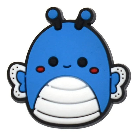 Squishmallow Blue Shoe Charm