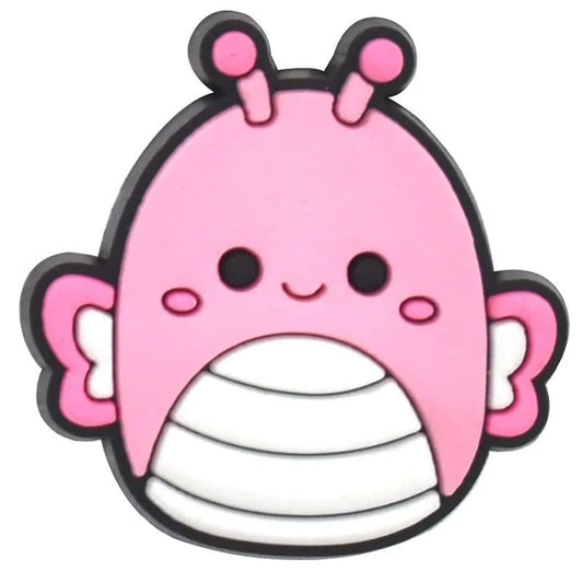 Squishmallow Pink Shoe Charm