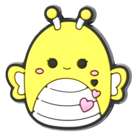 Squishmallow Yellow Shoe Charm