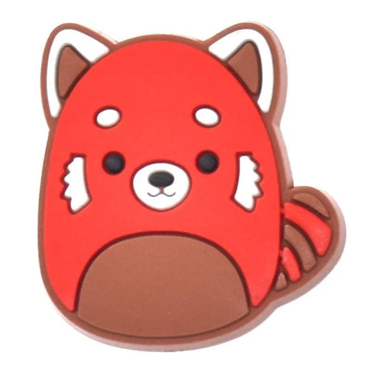 Sqishmallow Dark Pink Pussy Cat Shoe Charm