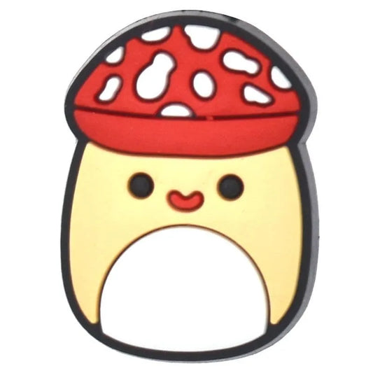 Squishmallow Malcolm The Mushroom Shoe Charm