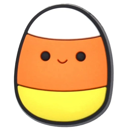 Squishmallow Candy Corn Shoe Charm