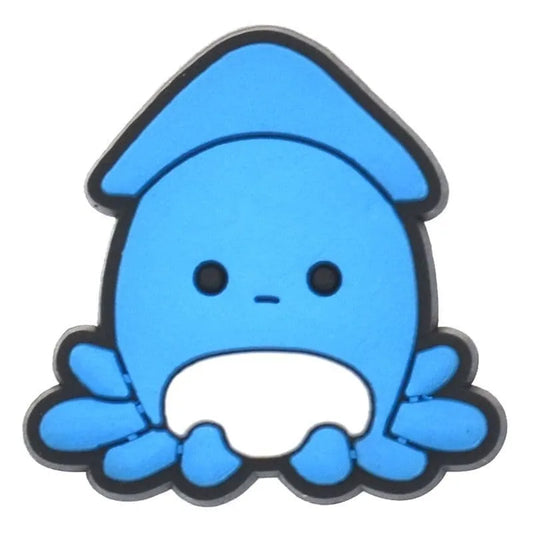 Squishmallow Blue Octopus Shoe Charm