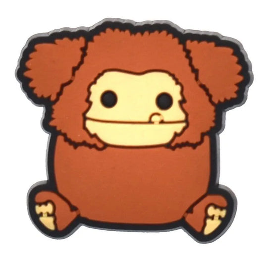 Squishmallow Benny The Brown Bigfoot Shoe Charm