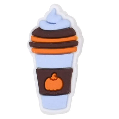 Pumpkin Latte Shoe Charm