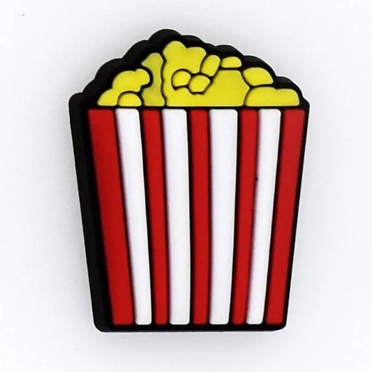 Popcorn Shoe Charm