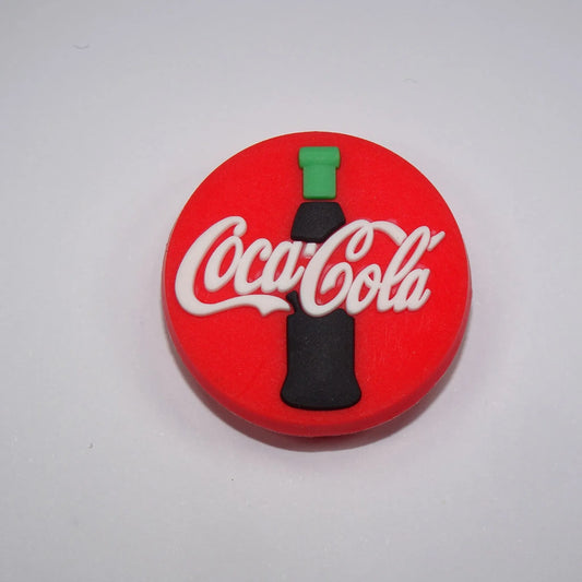 Coca-Cola Logo Shoe Charm