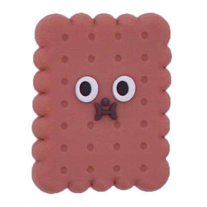 Chocolate Biscuit Shoe Charm
