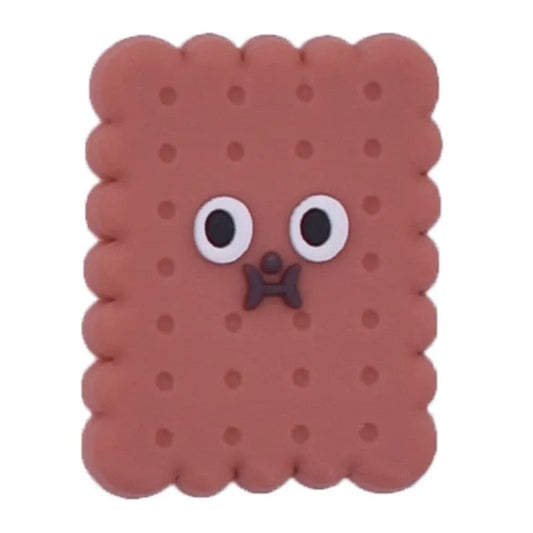 Chocolate Biscuit Shoe Charm